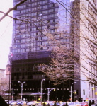 2001 "abgestiegen" im Hilton Millenium NY, (Foto leider etwas unscharf)
